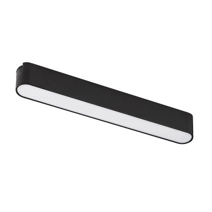 Rabalux - LED Kattovalaisin 1-vaihekiskoon LED/12W/24V 4000K 22 cm musta