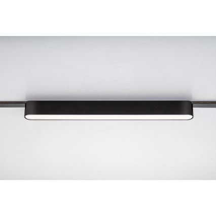 Rabalux - LED Kattovalaisin 1-vaihekiskoon LED/16W/230V 4000K 33 cm musta