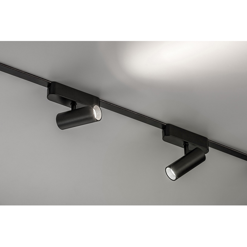 Rabalux - LED Yksivaiheisen kiskojärjestelmän kohdevalo LED/6W/230V 4000K musta