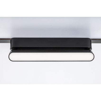 Rabalux - LED Kattovalaisin 1-vaihekiskoon LED/12W/230V 4000K 22 cm musta