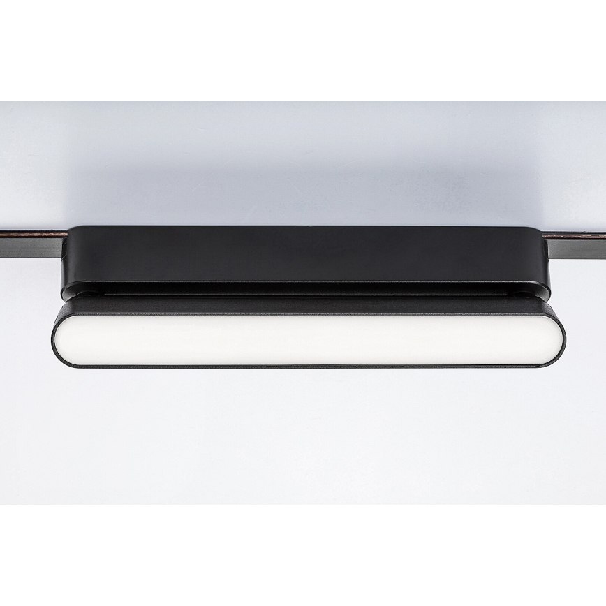 Rabalux - LED Kattovalaisin 1-vaihekiskoon LED/12W/230V 4000K 22 cm musta