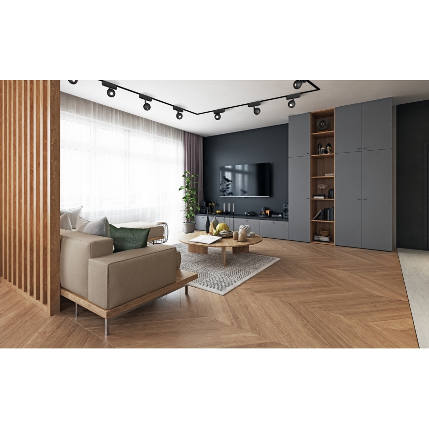 Rabalux - LED Yksivaiheisen kiskojärjestelmän kohdevalo LED/5W/230V 4000K musta