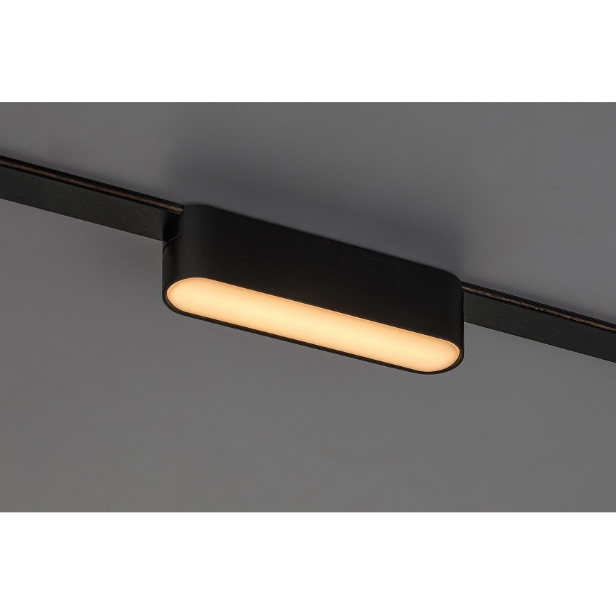 Rabalux - LED Himmennettävä kattovalaisin 1-vaihekiskoon LED/6W/24V 2700-5500K Wi-Fi Tuya 11,5 cm musta
