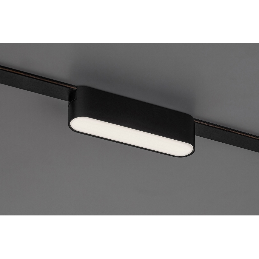 Rabalux - LED Himmennettävä kattovalaisin 1-vaihekiskoon LED/6W/24V 2700-5500K Wi-Fi Tuya 11,5 cm musta