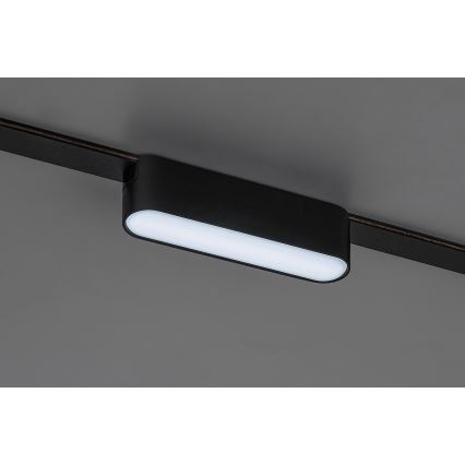 Rabalux - LED Himmennettävä kattovalaisin 1-vaihekiskoon LED/6W/24V 2700-5500K Wi-Fi Tuya 11,5 cm musta