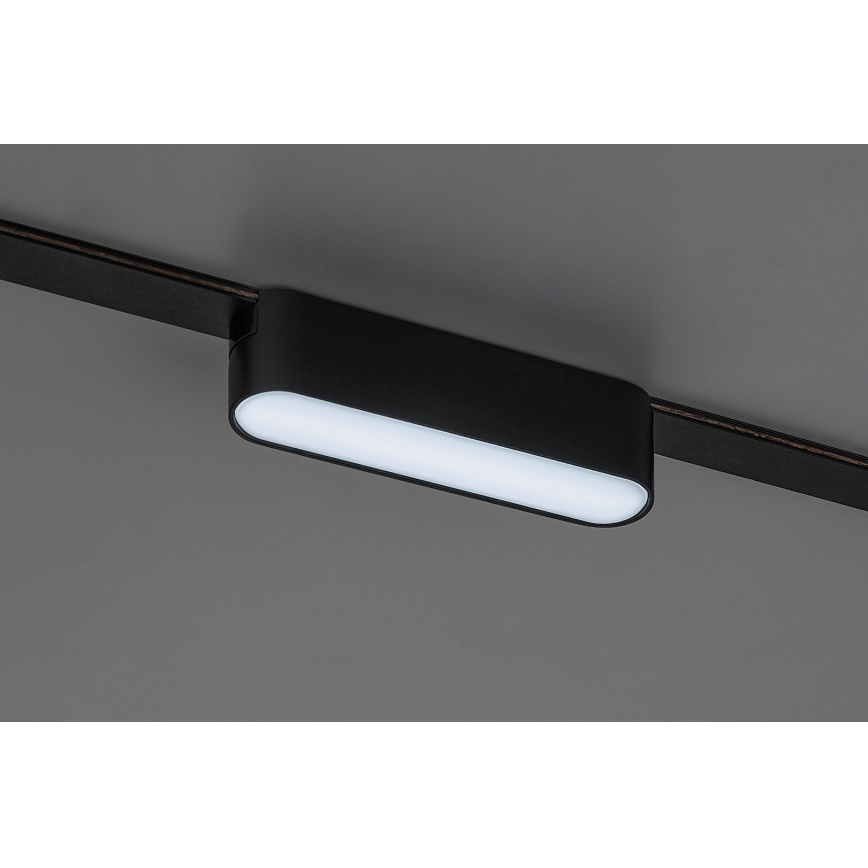 Rabalux - LED Himmennettävä kattovalaisin 1-vaihekiskoon LED/6W/24V 2700-5500K Wi-Fi Tuya 11,5 cm musta