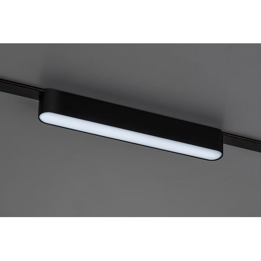 Rabalux - LED Himmennettävä kattovalaisin 1-vaihekiskoon LED/12W/24V 2700-5500K Wi-Fi Tuya 22 cm musta