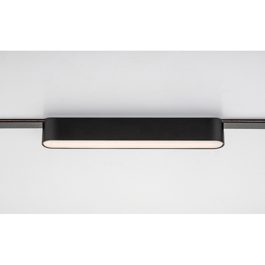 Rabalux - LED Himmennettävä kattovalaisin 1-vaihekiskoon LED/12W/24V 2700-5500K Wi-Fi Tuya 22 cm musta