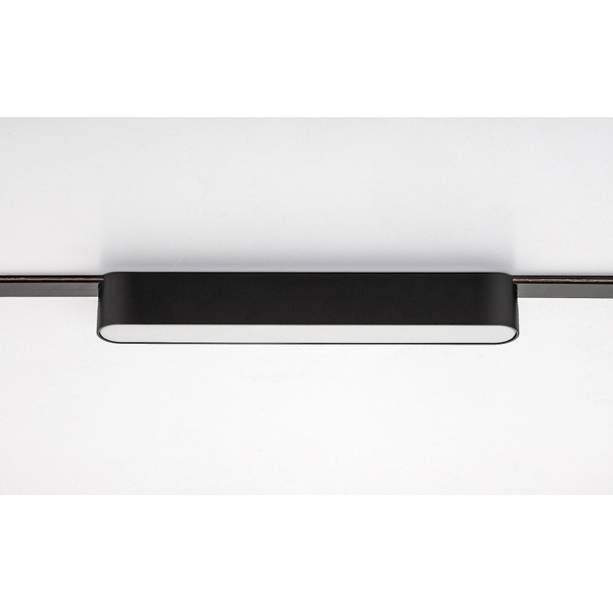 Rabalux - LED Himmennettävä kattovalaisin 1-vaihekiskoon LED/12W/24V 2700-5500K Wi-Fi Tuya 22 cm musta