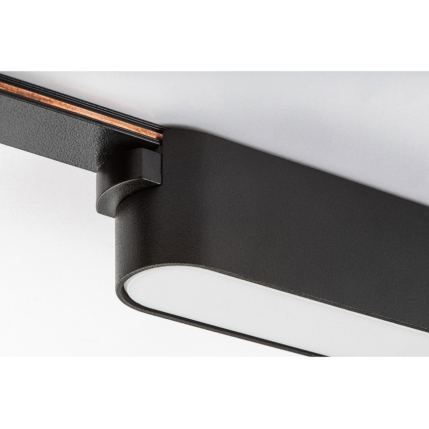Rabalux - LED Himmennettävä kattovalaisin 1-vaihekiskoon LED/12W/24V 2700-5500K Wi-Fi Tuya 22 cm musta