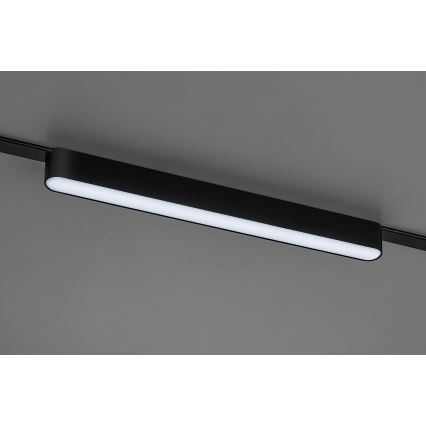 Rabalux - LED Himmennettävä kattovalaisin 1-vaihekiskoon LED/16W/24V 2700-5500K Wi-Fi Tuya 33 cm musta