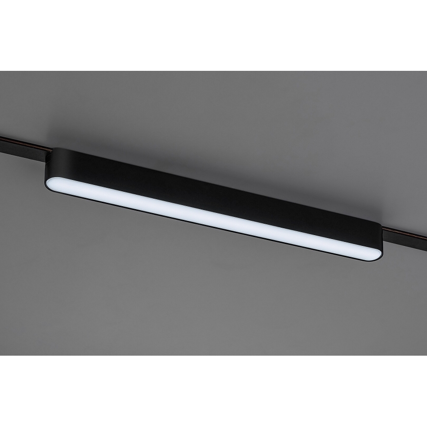 Rabalux - LED Himmennettävä kattovalaisin 1-vaihekiskoon LED/16W/24V 2700-5500K Wi-Fi Tuya 33 cm musta