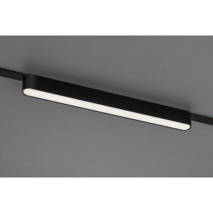 Rabalux - LED Himmennettävä kattovalaisin 1-vaihekiskoon LED/16W/24V 2700-5500K Wi-Fi Tuya 33 cm musta