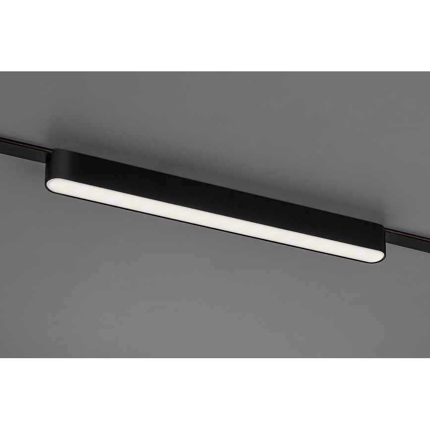 Rabalux - LED Himmennettävä kattovalaisin 1-vaihekiskoon LED/16W/24V 2700-5500K Wi-Fi Tuya 33 cm musta