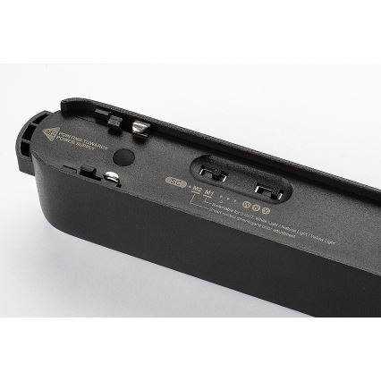 Rabalux - LED Himmennettävä kattovalaisin 1-vaihekiskoon LED/16W/24V 2700-5500K Wi-Fi Tuya 33 cm musta