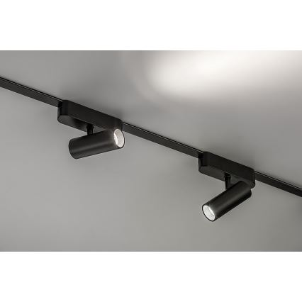 Rabalux - LED Himmennettävä kohdevalo 1-vaihekiskoon LED/5W/24V 2700-5500K Wi-Fi Tuya musta