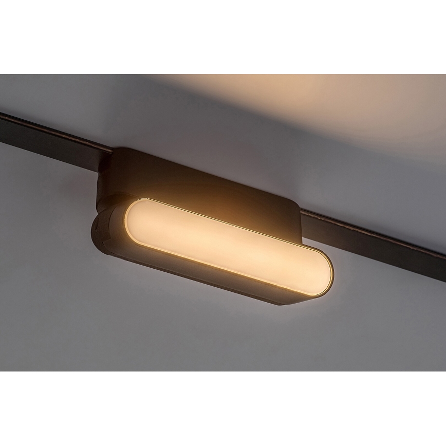 Rabalux - LED Himmennettävä kattovalaisin 1-vaihekiskoon LED/4W/24V 2700-5500K Wi-Fi Tuya 11,5 cm musta