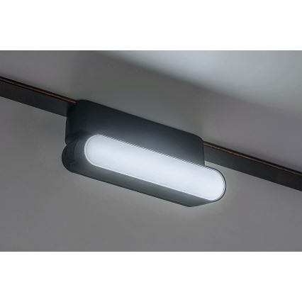 Rabalux - LED Himmennettävä kattovalaisin 1-vaihekiskoon LED/4W/24V 2700-5500K Wi-Fi Tuya 11,5 cm musta