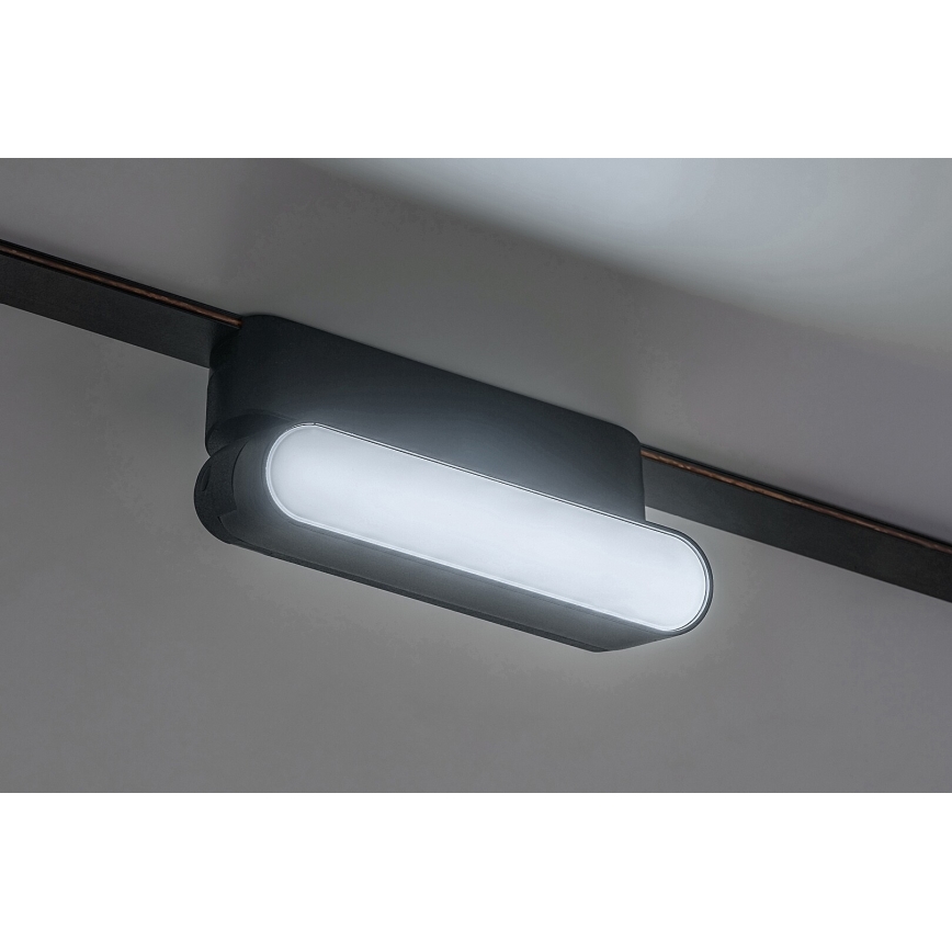 Rabalux - LED Himmennettävä kattovalaisin 1-vaihekiskoon LED/4W/24V 2700-5500K Wi-Fi Tuya 11,5 cm musta