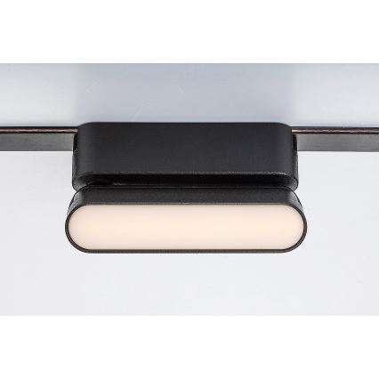 Rabalux - LED Himmennettävä kattovalaisin 1-vaihekiskoon LED/4W/24V 2700-5500K Wi-Fi Tuya 11,5 cm musta