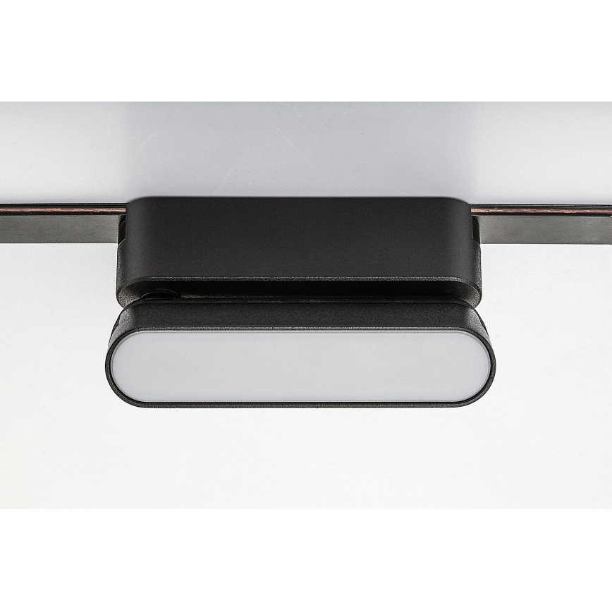 Rabalux - LED Himmennettävä kattovalaisin 1-vaihekiskoon LED/4W/24V 2700-5500K Wi-Fi Tuya 11,5 cm musta