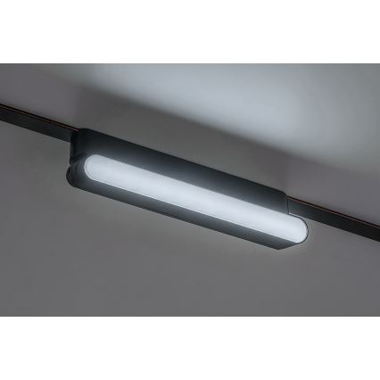 Rabalux - LED Himmennettävä kattovalaisin 1-vaihekiskoon LED/7W/24V 2700-5500K Wi-Fi Tuya 22 cm musta