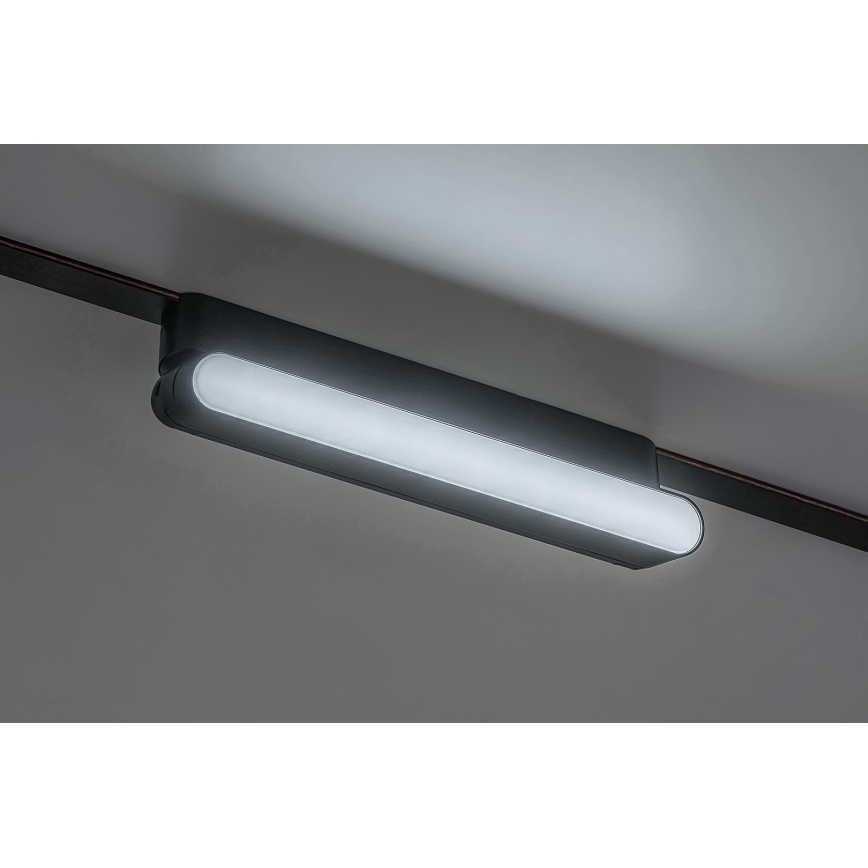 Rabalux - LED Himmennettävä kattovalaisin 1-vaihekiskoon LED/7W/24V 2700-5500K Wi-Fi Tuya 22 cm musta