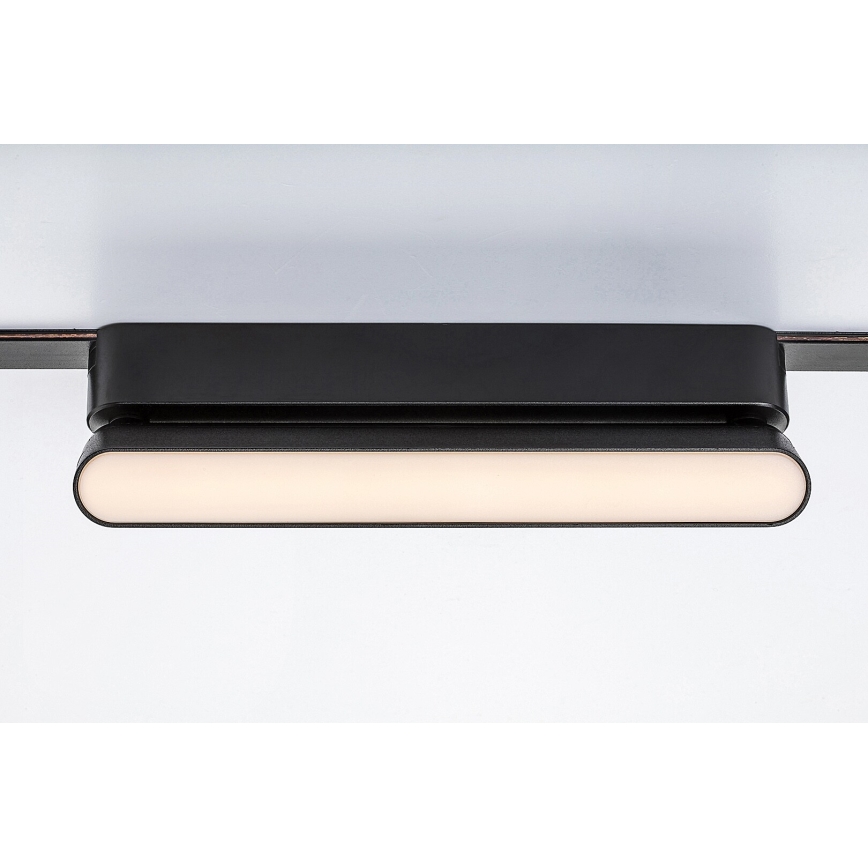 Rabalux - LED Himmennettävä kattovalaisin 1-vaihekiskoon LED/7W/24V 2700-5500K Wi-Fi Tuya 22 cm musta