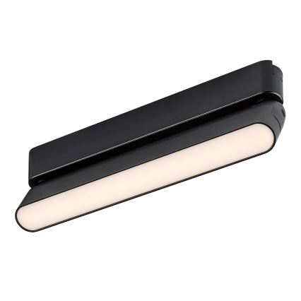 Rabalux - LED Himmennettävä kattovalaisin 1-vaihekiskoon LED/7W/24V 2700-5500K Wi-Fi Tuya 22 cm musta