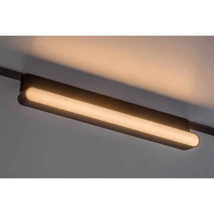 Rabalux - LED Himmennettävä kattovalaisin 1-vaihekiskoon LED/13W/24V 2700-5500K Wi-Fi Tuya 33 cm musta