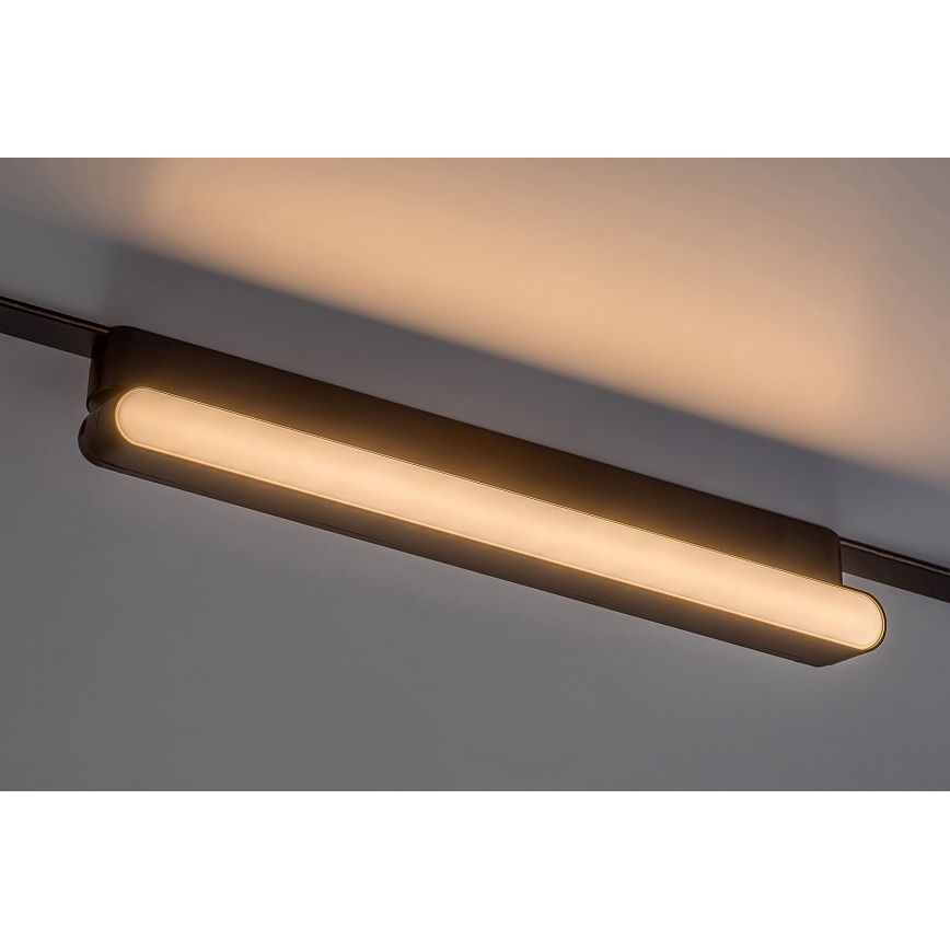 Rabalux - LED Himmennettävä kattovalaisin 1-vaihekiskoon LED/13W/24V 2700-5500K Wi-Fi Tuya 33 cm musta