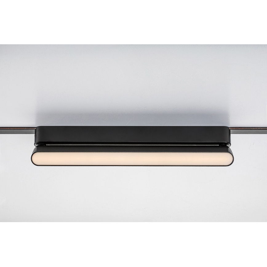 Rabalux - LED Himmennettävä kattovalaisin 1-vaihekiskoon LED/13W/24V 2700-5500K Wi-Fi Tuya 33 cm musta