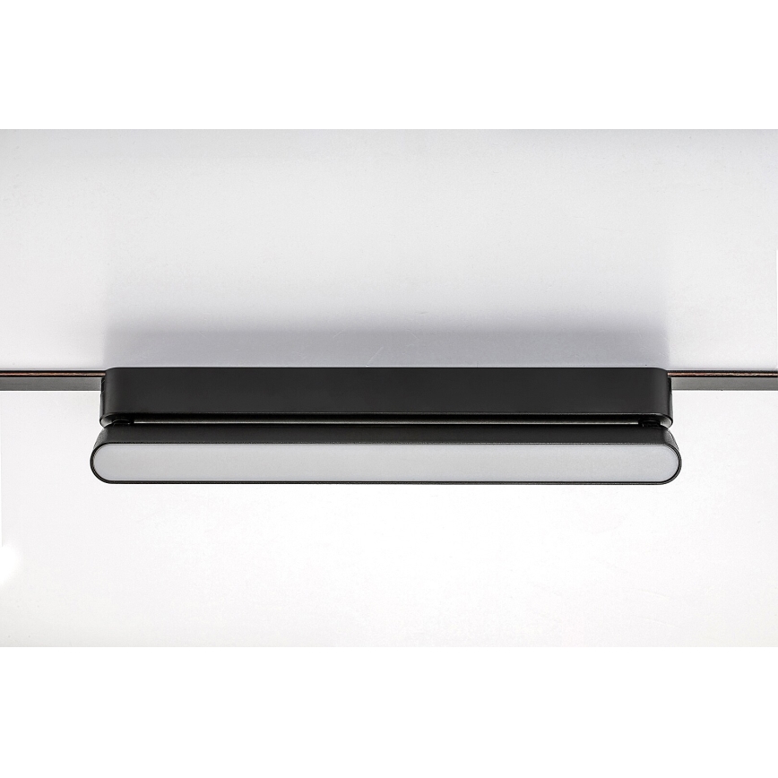 Rabalux - LED Himmennettävä kattovalaisin 1-vaihekiskoon LED/13W/24V 2700-5500K Wi-Fi Tuya 33 cm musta