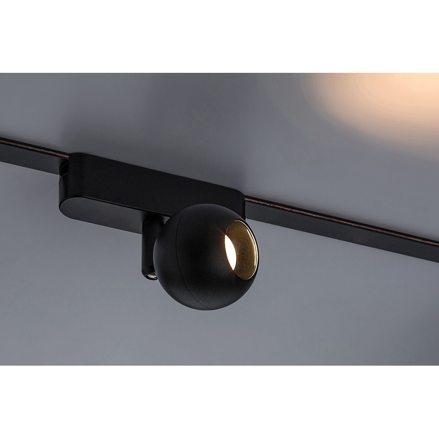 Rabalux - LED Himmennettävä kohdevalo 1-vaihekiskoon LED/5W/24V 2700-5500K Wi-Fi Tuya musta
