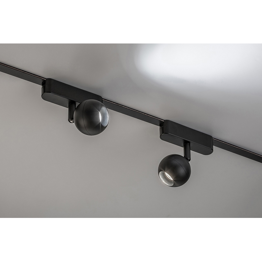 Rabalux - LED Himmennettävä kohdevalo 1-vaihekiskoon LED/5W/24V 2700-5500K Wi-Fi Tuya musta
