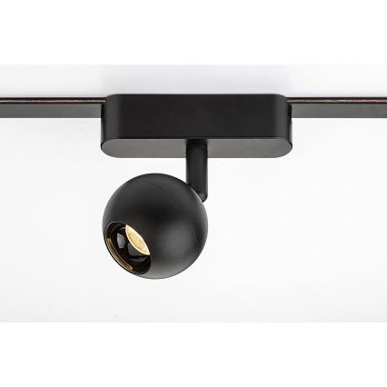 Rabalux - LED Himmennettävä kohdevalo 1-vaihekiskoon LED/5W/24V 2700-5500K Wi-Fi Tuya musta