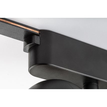 Rabalux - LED Himmennettävä kohdevalo 1-vaihekiskoon LED/5W/24V 2700-5500K Wi-Fi Tuya musta