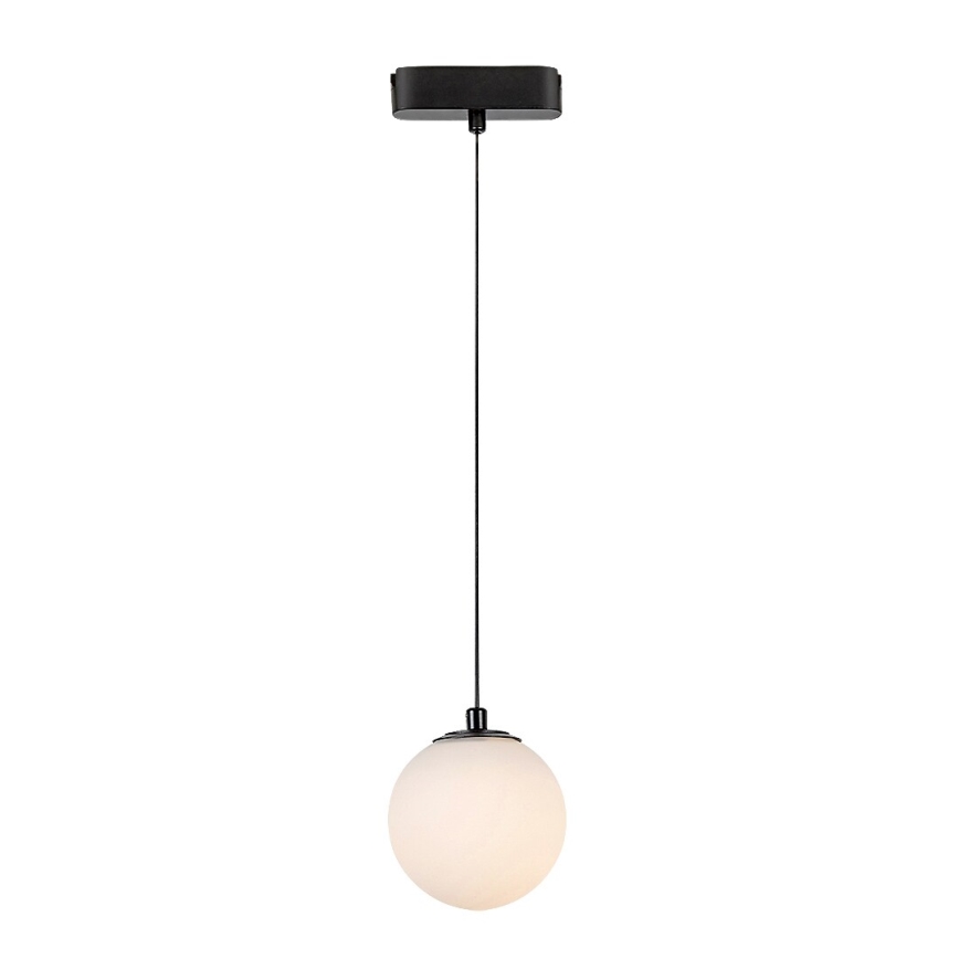 Rabalux - Himmennettävä LED-kattokruunu johdossa 1-vaiheiselle kiskojärjestelmälle LED/5W/24V 2700-5500K Wi-Fi Tuya musta