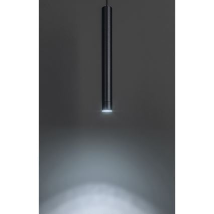Rabalux - Himmennettävä LED-kattokruunu johdossa 1-vaiheiselle kiskojärjestelmälle LED/5W/24V 2700-5500K Wi-Fi Tuya musta
