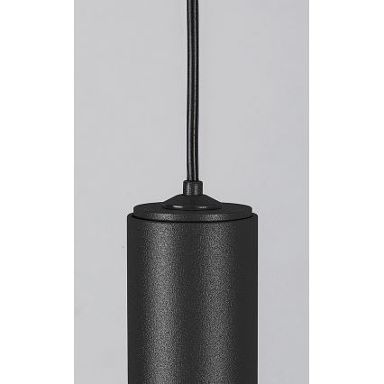 Rabalux - Himmennettävä LED-kattokruunu johdossa 1-vaiheiselle kiskojärjestelmälle LED/5W/24V 2700-5500K Wi-Fi Tuya musta