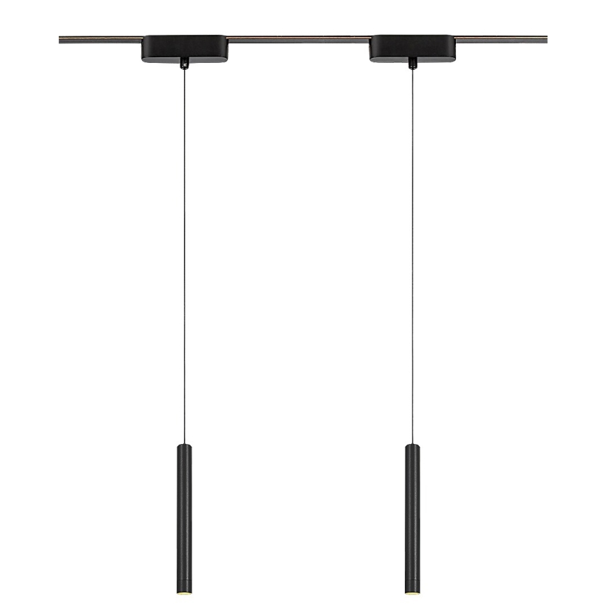 Rabalux - Himmennettävä LED-kattokruunu johdossa 1-vaiheiselle kiskojärjestelmälle LED/5W/24V 2700-5500K Wi-Fi Tuya musta