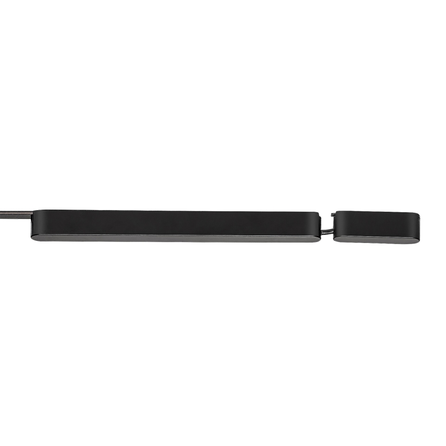 Rabalux - Virtalähde valaisimille raidejärjestelmässä 80W/230V 10,2 + 33 cm musta