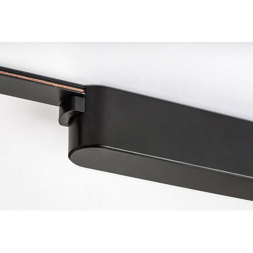 Rabalux - Virtalähde valaisimille raidejärjestelmässä 80W/230V 10,2 + 33 cm musta