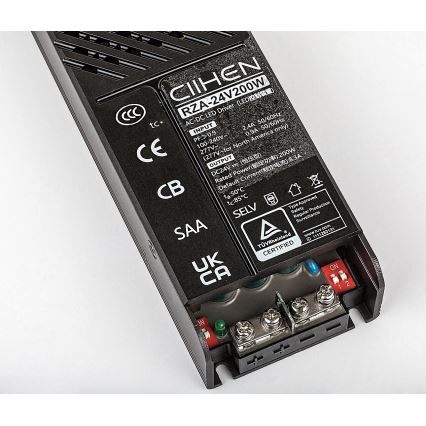 Rabalux - Upotettu virtalähde kiskojärjestelmän valaisimille 200W/24V