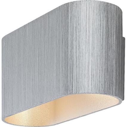 Rabalux - Seinävalaisin 1xG9/10W/230V harmaa