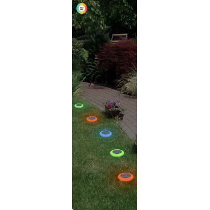Rabalux - LED RGB aurinkovalo LED/0,6W/3,7V IP65