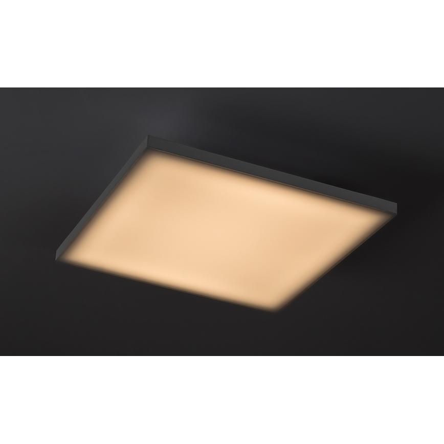 Rabalux - Himmennettävä LED-RGB-kattovalaisin LED/18W/230V 3000-6500K 30x30 cm + kauko-ohjaus