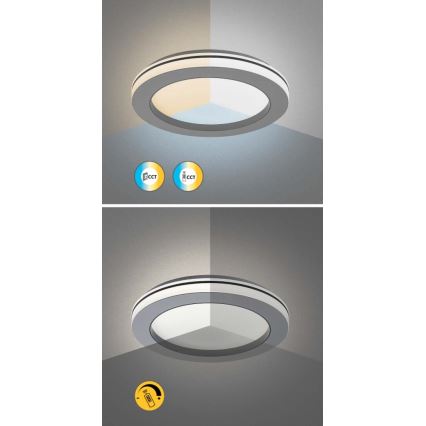 Rabalux - Himmennettävä LED-kattovalaisin LED/47W/230V 3000-6500K + kauko-ohjaus