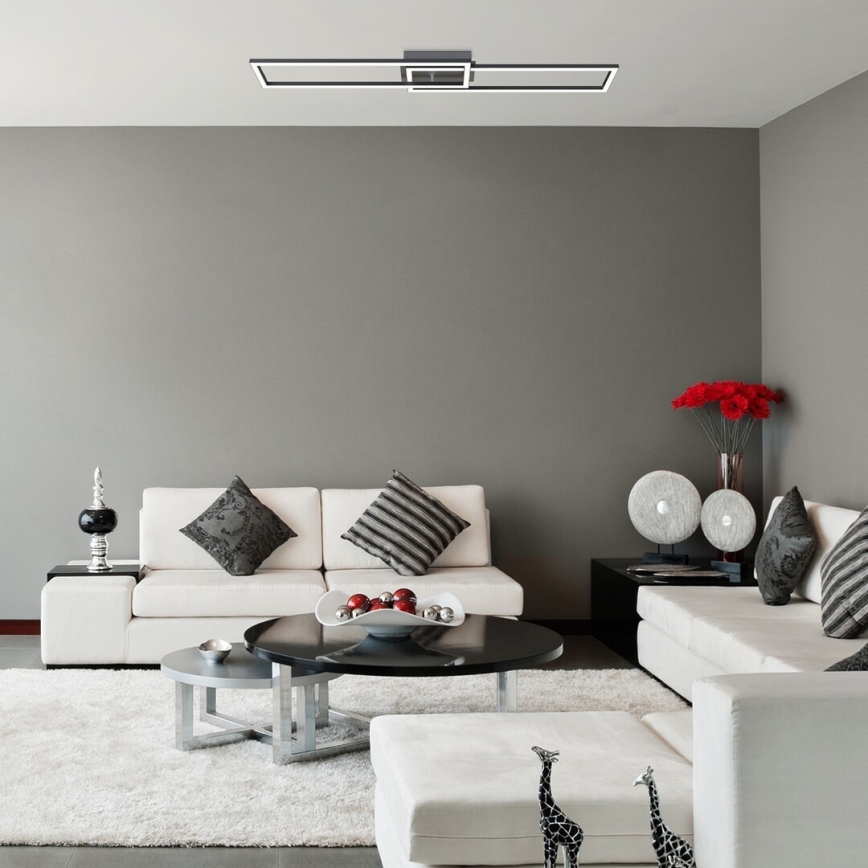 Rabalux - Himmennettävä LED-kattovalaisin LED/38W/230V 3000-6500K Wi-Fi Tuya + kauko-ohjaus