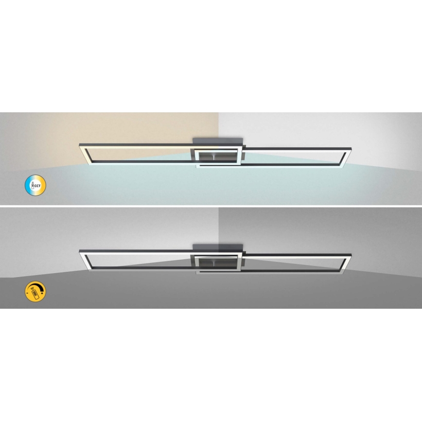 Rabalux - Himmennettävä LED-kattovalaisin LED/38W/230V 3000-6500K Wi-Fi Tuya + kauko-ohjaus